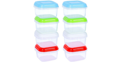 ARSUK Recipientes para comida de plástico