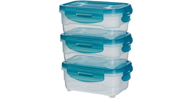 Amazon Basics set 3 tapers de plástico