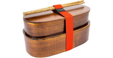 Dakimasu Bento Box Madera