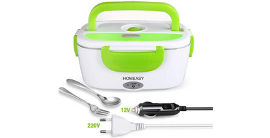 HOMEASY Fiambrera Eléctrica 12V & 220V