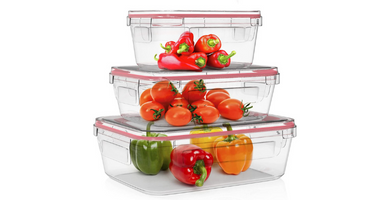 Recamania Pack 9 fiambreras de Cristal