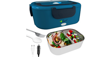 VOVOIR Fiambrera Térmica eléctrica 12V y 220v