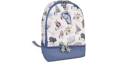 IRIS BARCELONA - Mochila Infantil para Ni&ntilde;o y Ni&ntilde;a Azul