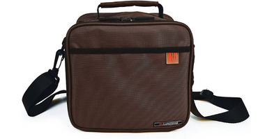 Iris Classic - Mini caja para almuerzo Marr&oacute;n