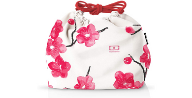 MONBENTO - Bolsa Almuerzo para Bento Rojo Blanco