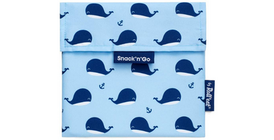 Roll'eat Porta Sandwich Ecológico estampado Ballenas